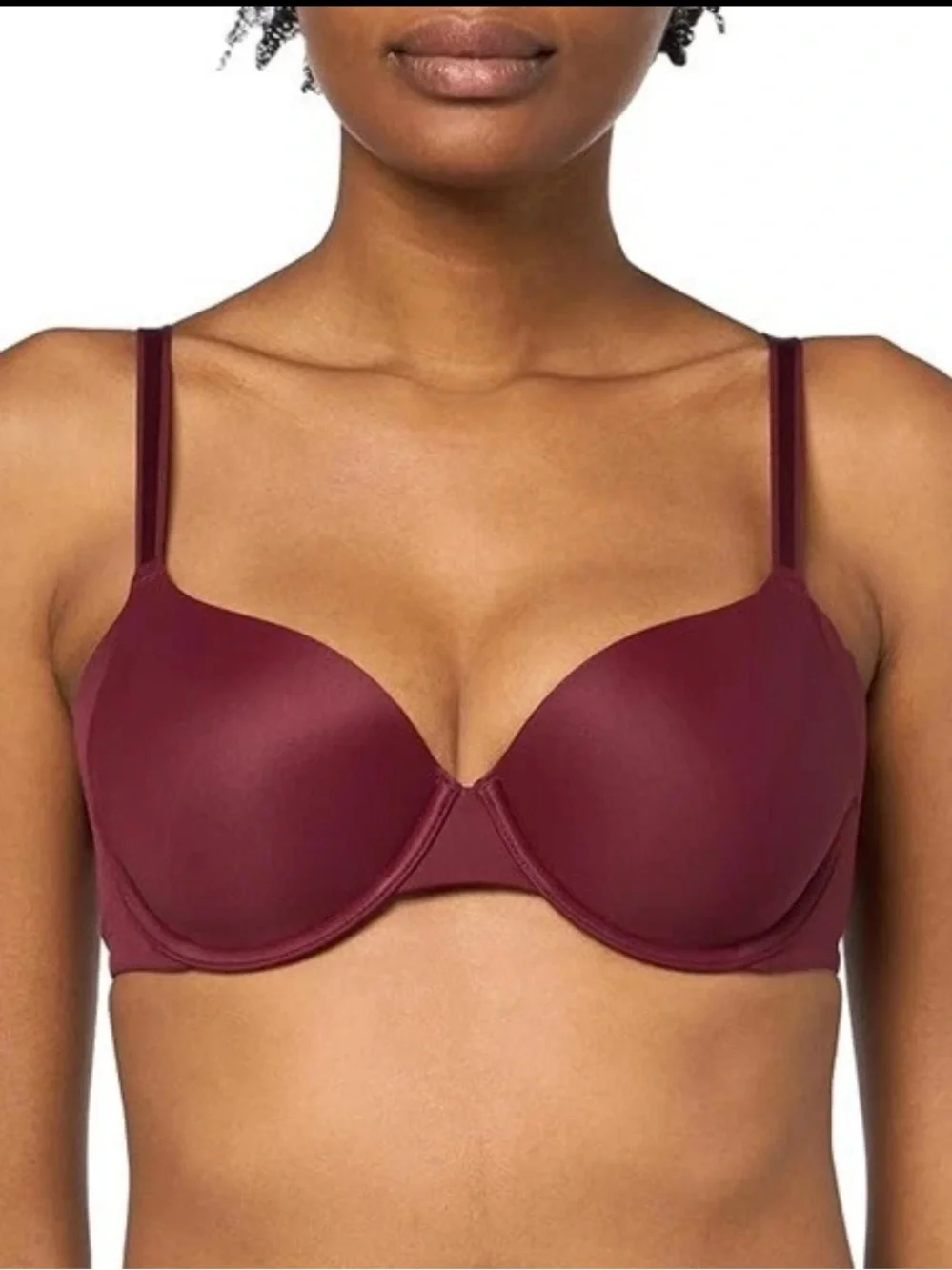 Warner's No Side Effects Seamless Underarm Smoothing Underwire T-Shirt Bra 34C